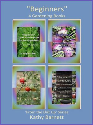 cover image of "Beginners" 4 Gardening Books